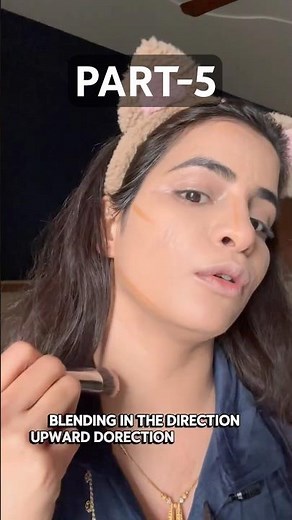 PART-5 How to contour & blend perfectly for a snatched, natural look 🤎✨