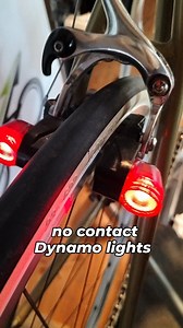 2 in 1. Why not combine two things in one? Brakes contactless dynamo lights. www.magnilight.com #magniclight #microlight #wega #bikelight | Magnic Light