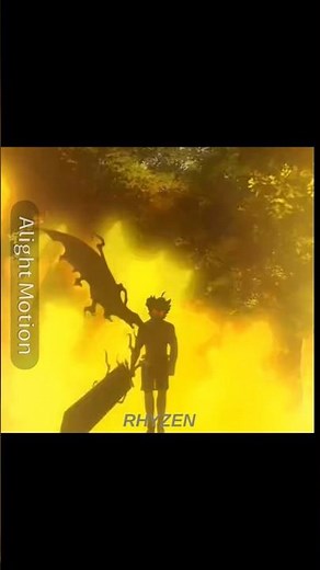 Asta first time unlocks devil form #edit #blackclover #anime