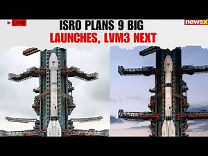 LIVE: ISRO Chief Confirms 9 Major Launches Ahead, Next Up: LVM3-M5 After NISAR Success