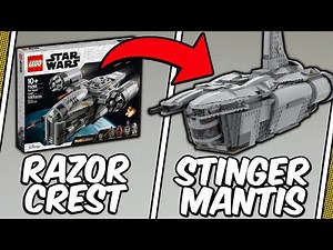 Turning The Razor Crest Into The STINGER MANTIS From Jedi Survivor - LEGO 75292 Alternative Build