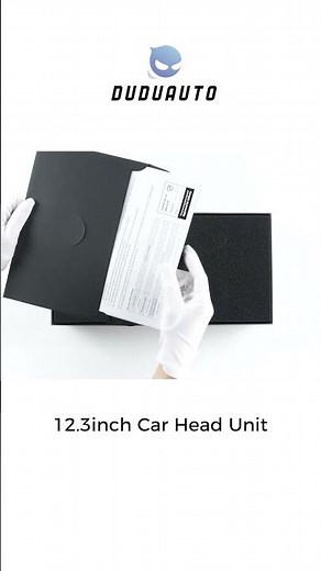 DUDUAUTO NEW 12.3“ Narrow edge display screen Android Car Radio For Universal 1Din/2Din Carplay Auto