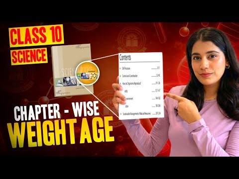 Class 10 Science Weightage 2026-2027 🔥 | Chapter Wise Marks Strategy