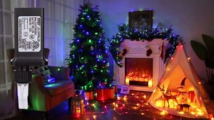 114ft Christmas String Lights Outdoor, 300 LED Light Connectable with Timer, 8 Modes Multicolor Christmas Tree Lights Fairy Twinkle Lights for Indoor Outdoor Xmas Decorations