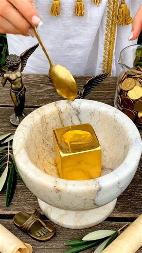 ASMR Offering Gold to Hermes 🏛️🟨 | Oddly Relaxing AI ASMR