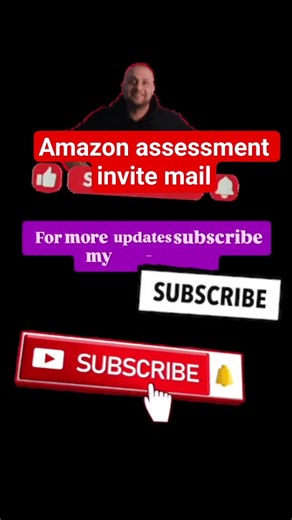 Amazon assessment test invite mail🔥✅️ | batch: 2025 | freshers job | #amazonjob #tcs #fresherjobs