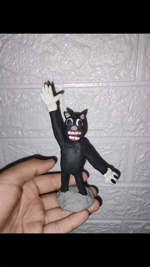 Cartoon cat #trevor Henderson #play dough #cartoon cat #horror #trevor Henderson creatures