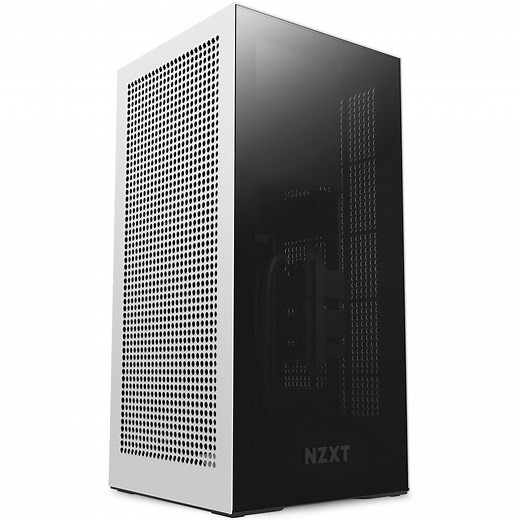 Buy NZXT H1 V2 Liquid Cooled ITX Case with 750W Gold PSU White [CS-H11BW-AU] | PC Case Gear Australia