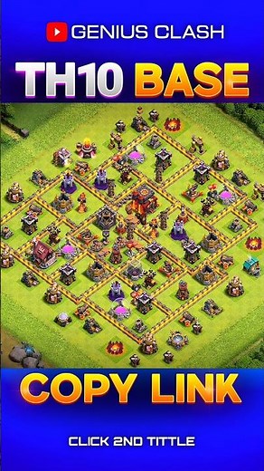 Th10 Custom Hybrid Base Layout! #th10base