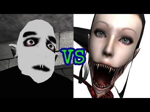 Slendrina X vs Eyes The Horror Game