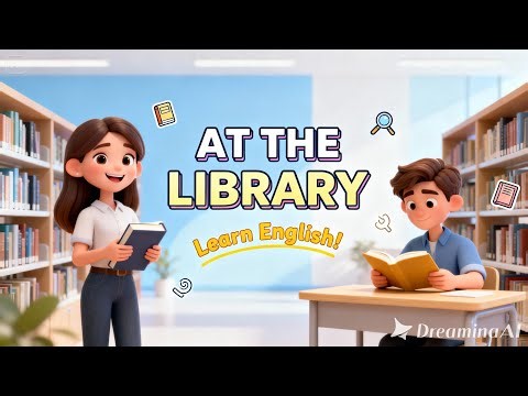 At the Library 📚 | Basic English Communication | English EveryDay – Season 2, Episode 4