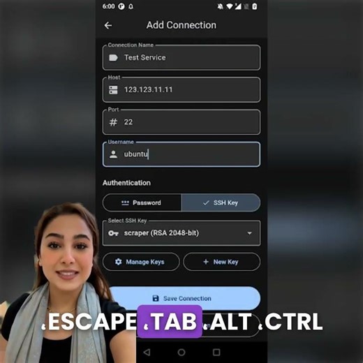 Mobile Terminal - SSH Client