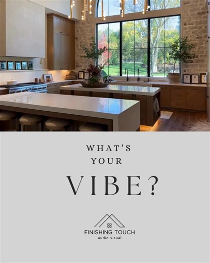 The right tech sets the right vibe. From lighting and audio to networking and shade control, we make your home feel exactly the way you want it. | Finishing Touch AV - Smart Home & AV Solutions