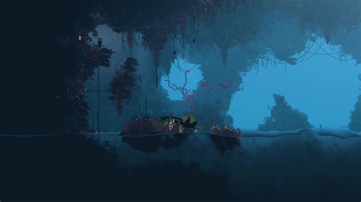 Lobotomized Vulture Moment in Rain World