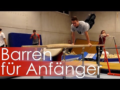 Beginner exercises on the parallel bars - overview video