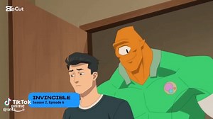 What does the sock on the door mean? #invincible #mark #allen #allenthealien #title #card #invincibleseason2 #invincibleseason3 #invincibleedit #meme #fyp #fypシ #SNFS_ #youtube