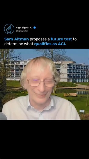 AI Updates & News • Technology • Artificial Intelligence on Instagram: "In Berlin, OpenAI CEO Sam Altman and physicist David Deutsch proposed a new "Turing Test 2.0" for Al: if a machine could solve quantum gravity and explain its reasoning, it would show human-level intelligence. Deutsch, who once doubted computers could hold open-ended conversations, acknowledged ChatGPT can converse but said true intelligence requires creating knowledge and solving problems independently, like Einstein. Credi