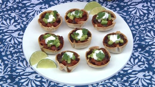 Taco cups and hash brown cups: Get the recipes!
