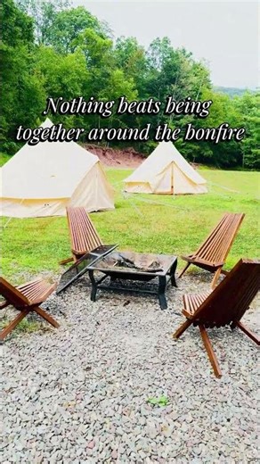 WestCreek Campground Tents #natureandcomfort #westcreekcampground #travel #pacamp #camping