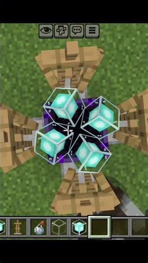 how to make cool looking thing #minecraft #minecraftbuilding