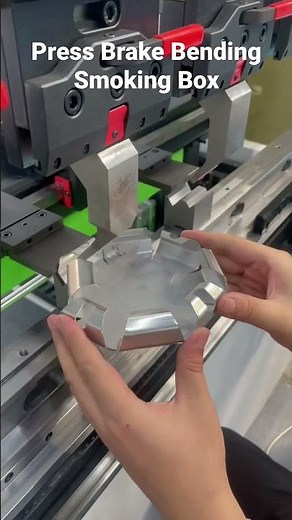 How to use Press Brake Machine Make the Box #bendingmachine #foldingmachine