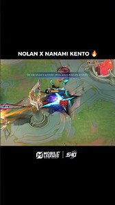 Nolan x Nanami Kento🔥 #mobilelegends #mlbbcreator