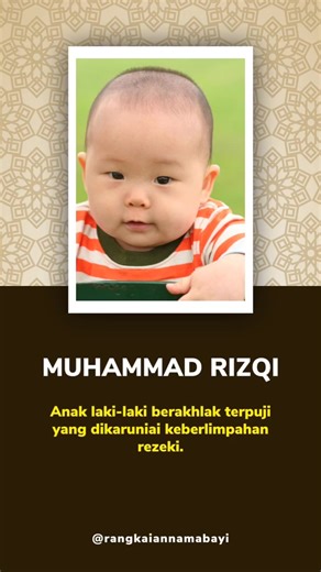 8 Rangkaian Nama Bayi Laki-laki Islami 2 Kata Berawalan Muhammad dan Artinya #namabayidanarti #namabayilakilaki #namabayiislam #namabayiperempuan #namabayiunik #namabayiislami #namabayimodern #namabayicowok #namabayicewek #rangkaiannamabayi #idenamabayi #namabayi #inspirasinamabayi | Rangkaian Nama Bayi