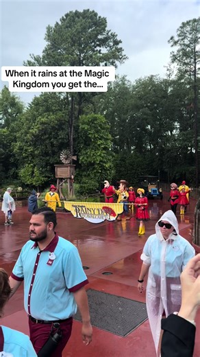 Disney World Rainy Day Parade at Magic Kingdom