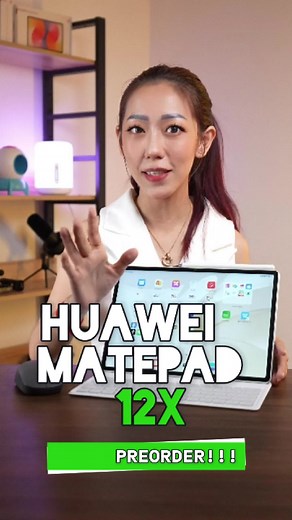 Preorder Huawei MatePad 12X: Features and Specs