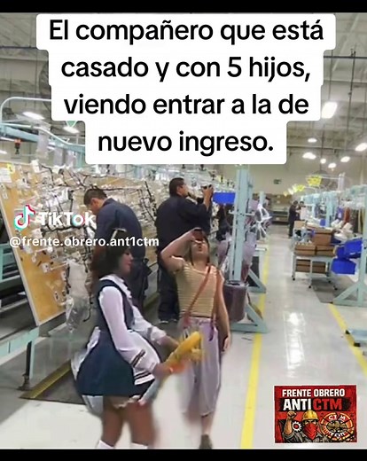 El compañero que ve a la de nuevo ingreso