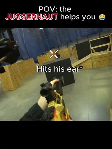 When the JUGGERNAUT helps you! 😂😂 #airsoft #airsoftshorts #paintball #tactical #trendingshorts #lol