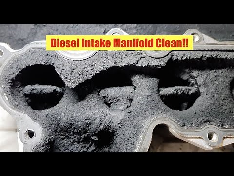 Mitsubishi Pajero Diesel Soot Manifold Cleanout