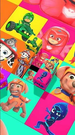 Pj Masks Night Ninja Flip 🌀 | 3D Block Animation #pjmasks #nightninja