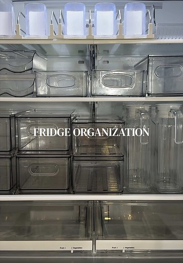 My favourite fridge organization finds 🍓✨ #organization #organizedhome #fridgeorganization #amazonfinds #amazonmusthaves