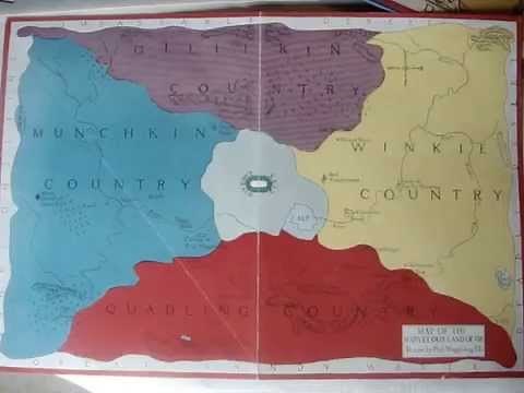 Wonderful Maps of Oz