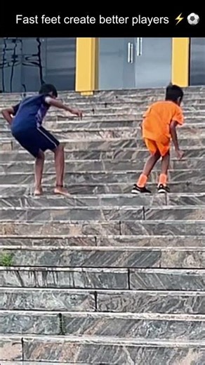 Foot Strength Challenge 💪⚽ Sideways Step Jumps! #Shorts #Footwork #Workout #ViralShorts