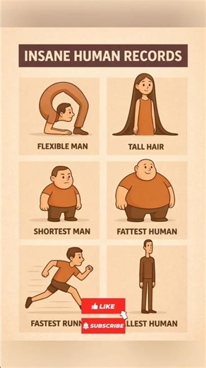 Flexible Man & Longest Hair 😲 | Insane Human Records You Won’t Believe