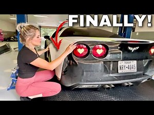 Installing A Widebody Kit On My C6 Drift Corvette!