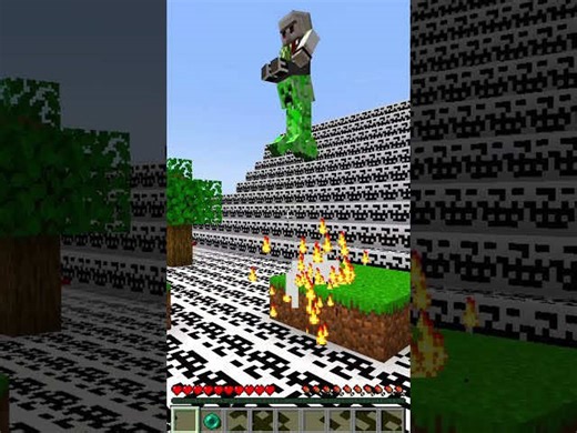 🍿 Trololo is trolling with TROLOLO blocks#foryou #minecraft #game #minecraftanimation #blender