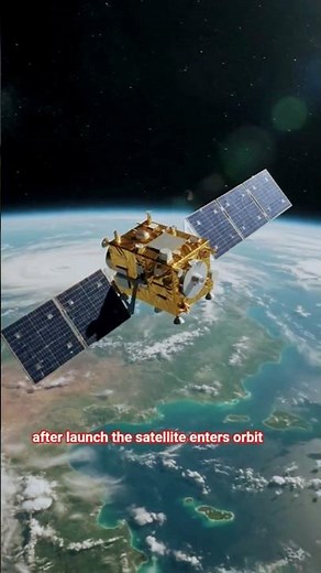 How Satellites Work in Space | 4 AI Cinematic Clips | Space Documentary | 4K Educational Video