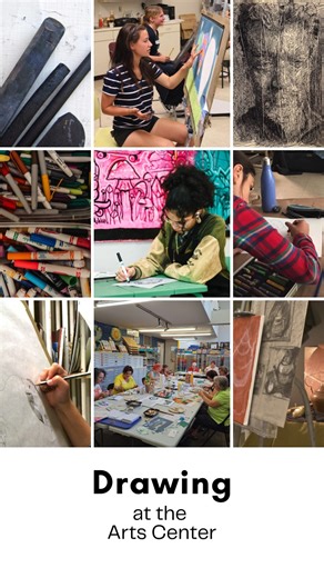 We offer drawing classes for all levels. Sign up today! | The Arts Center of the Capital Region