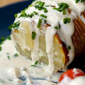 1.7M views · 9K reactions | Creamy Hasselback Potatoes | Bosh | Facebook