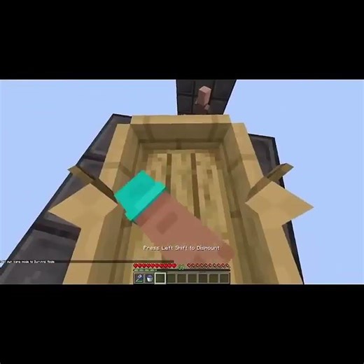 Minecraft new parkour trick