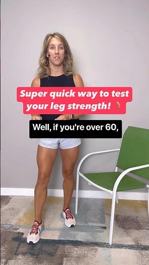 Test your leg strength in 30 seconds!