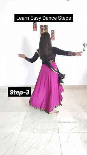 Ghar More Pardesiya Easy Dance Steps |Semi Classical Dance Tutorial for Beginners | Kalank #shorts