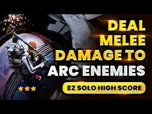 Deal Melee Damage to ARC Enemies Trial EASY SOLO High Score Guide | Arc Raiders
