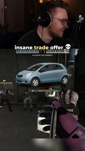 no way he's offering a car 💀