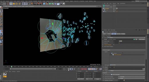 X-Particles Early Access Update - xpShatter