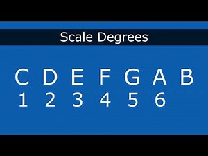 7 Notes of the C Major Scale and How to Play it on the MIDI Keyboard