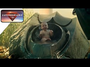 Superman & Lois 1x01 - Baby Superman arrives on Earth opening scene